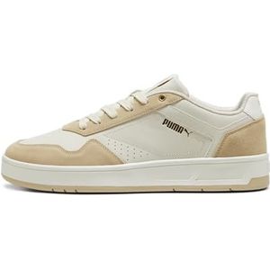 PUMA Court Classic Sneakers voor heren, Alpine Snow Toasted Almond, 39 EU