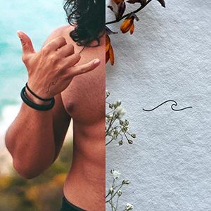 Inktster Tattoo - Golf | Waterdichte veganistische tijdelijke tatoeages voor volwassenen - EU cosmetisch gecertificeerde kleur - revolutionaire tattoo van 2 weken