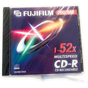 Fuji 65257 CD-R onbewerkt 80 minuten 700 MB 52 x Jewel Case