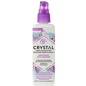 Crystal Essence Ongeparfumeerd Lichaamsdeodorant Spray 4 fl.oz