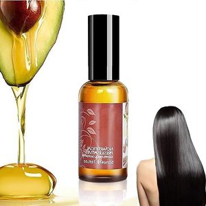 Avocado and Peppermint Hair Food Oil, Avocado Peppermint Hair Growth Oil Suitable All Types Hair (1 Pcs)