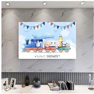 WLTYSM TV Cover Catoon TV Cover Bescherming Stofkap Huishoudelijke Opknoping TV Doek 32 tot 70 Inch Universele Decoratie TV Display Protector (2,5 inch (2,5 inch (113 x 70 cm))