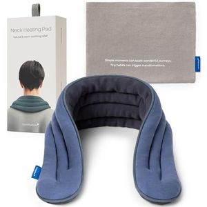Ostrichpillow Heated Neck Wrap Nekkussen - Warmtekussen - Oceaanblauw