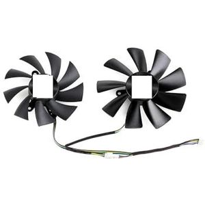 87MM GA92S2H 100MM GAA8S2U Koelventilator voor ZOTAC voor GAMING GeForce RTX 2070 OC Mini Videokaart(Black 2-Fan)