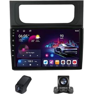 Autoradio,Android 13 geldt geldt voor Volkswagen Touran 2 1T 2010-2015 10 inch HD touchscreen autoradio met draadloze Carplay Android Auto Bluetooth stuurbediening Achteruitrijcamera(NF-6)