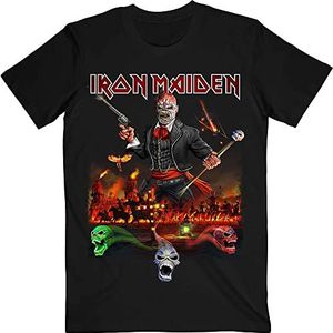 Iron Maiden Heren Legacy Of The Beast Live Tour T-Shirt Zwart