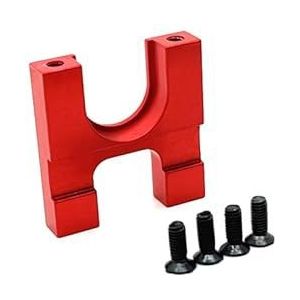 Metalen Upgrade Reductietandwiel Houder for WLtoys 1/10 104072 104001 104002 Afstandsbediening Auto Onderdelen(Red)