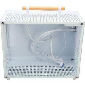 Mini ITX Case, MATX Case Gehard Glas 20.6L Clear Side Panel voor