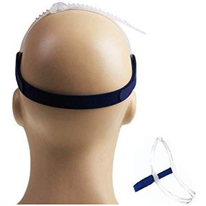 Organic Deal - Rugband - Grijs - Compatibel met ResMed CPAP-masker Swift FX-neuskussen