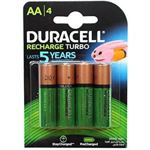Duracell Supreme Accu (AA, HR6, 1,2 volt, 2500 mAH) 4 stuks
