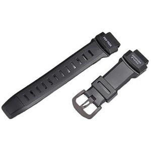 Hars Horlogeband Fit for Casio Pro Trek Prg 260 500 Prw 2000 2500 5100 Band Heren Waterdichte Pin Gesp Armband horloge Accessoires(Black B)