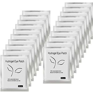 Eye Gel Pads, 100 paar Lash Extension Pads zonder pluisjes, ooggelpatches, beauty-tool voor professionele salon, individuele wimperverlenging