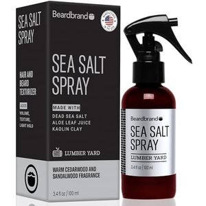 Zeezoutspray voor mannen - haartextuurspray voegt direct volume toe, voor een lichte, natuurlijke textuur, geur van houtharden, bereik moeiteloze stijl en de hele dag door