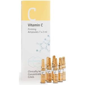 Vitamine C Ampullen 7 x 2 ml - Anti Aging Serum Vitamine C - Anti Rimpel Serum Gezicht - Huidverzorging Glow Gezichtsverzorging - Onmiddellijk effect op rimpels - donkere kringen verwijderen - pigmentvlekken verwijderen - cadeau vrouwen