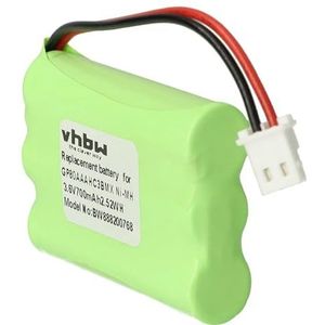 vhbw Accu compatibel met Motorola MBP481, MBP482, MBP483 babyfoon Babytalker (700 mAh, 3,6 V, NiMH)