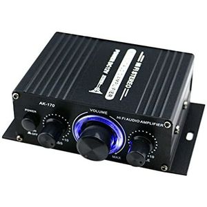 Audioversterker - AK170 - HIFI Mini Stereo Audio Karaoke Home Theatre versterker - 400W Power - 2 Kanaal AMP