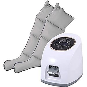 3 modi Verstelbare Been Compressie Massager Trillingen Infrarood Therapie Pneumatische Air-Wraps Relax Pijnbestrijding Massage,Grey