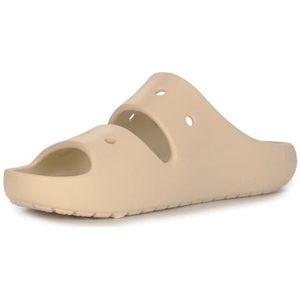 Crocs Klassieke sandaal voor volwassenen, uniseks, V2, Shitake, 48/49 EU