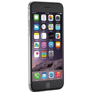 Apple iPhone 6 Smartphone (11,9 cm (4,7 inch) Retina HD-display, M8 Motion coprocessor, 8-megapixel iSight-camera, 1080p, 128 GB intern geheugen, nano-sim, iOS 8), Apple iPhone 6, 16 GB, Space grijs (Refurbished)