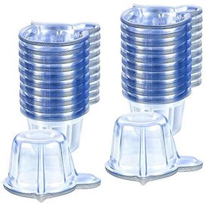 200 Stuks Plastic Wegwerp Urine Collectie Cups Plastic Urine Specimen Cups 40ML voor Zwangerschapstest en Ovulatietest