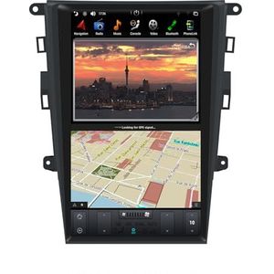 Android 15 Autoradio Navi voor F-ord Mondeo Fusion MK5 (2013-2018) 13,6 ""Touchcreen DVD Multimedia Speler met Draadloze Carplay Autoradio GPS Navigatie FM BT Ontvanger 5G-WiFi HIFI SWC DSP,4g+64g