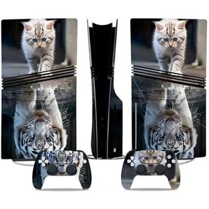Voor PS5 PRO Skin Digital Edition Console En Controller Vinyl Cover Skins Wraps Krasbestendig, Compatibel Met Voor PS5 Digital Edition Pro 87044 Geen Schuimvorming Bubbelvrij
