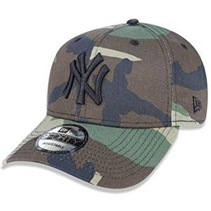 New Era New York Yankees New Era 9forty Adjustable Snapback Cap Mlb Essential Camo Camouflage/Black - One-Size