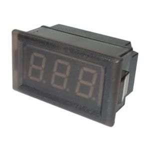 Digitale Voltmeter met Twee Draaden 0,52 inch DC 2,5 V-30 V Digitaal Paneel Voltmeter Monitor Voltage Detector 3,5-150 V 47,2 x 27,3 mm (Maat: DC 3,5-150 V)