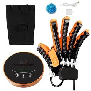 Slimme revalidatiehandschoenen voor handherstel - Vingertrainingsrobothandschoenen met meerdere modi voor beroerte, hemiplegie, thuistherapie, draagbaar en herbruikbaar