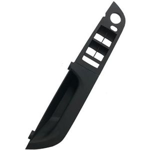 Auto interieurdeurgrepen Voor BMW 3 Serie E90 E91 316 318 320 325 328i Linker Bestuurdersdeurhendel Raamschakelaar Afdekpaneel Trim Handgrepen(Black Low-end 37.5)