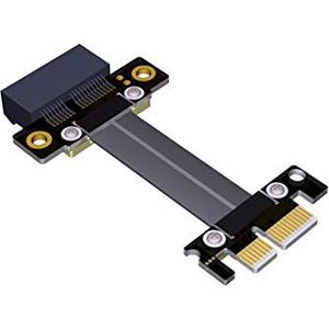 ADT-Link Riser Card kabelverlenging tape voor grafische kaart PCI Express 3.0 x1 mijnbouw 180 PCI-E uitbreiding High Speed 1x 16x R11SF (15cm)