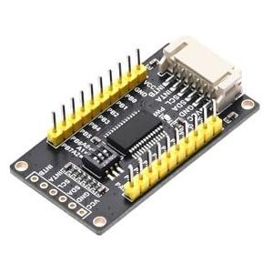 XICOOLEE MCP23017 IO-uitbreidingsbordmodule I2C-interface breidt 16 I/O-pinnen uit voor Raspberry Pi voor Arduino STM32 Onboard 3-cijferige DIP-schakelaar I2C-interface compatibel met 3.3V/5V-niveau