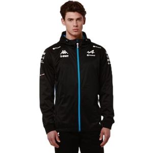 2024 Alpine Hooded Rain Jacket (Black)