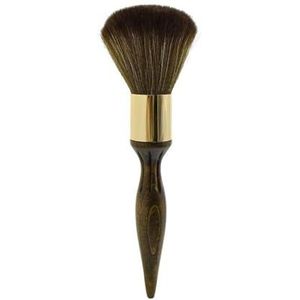 Haar Sweep Hals Gezicht Stofdoek Borstel Reiniging Haarborstel Kappers Zachte Borstels Kapsalon Styling Tool (5 Stks) Bruin