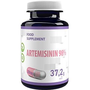 Artemisinin 98% 250mg 120 veganistische capsules, laboratoriumgetest door Agrolab Duitsland, hersenvoeding, niet GVO en glutenvrij