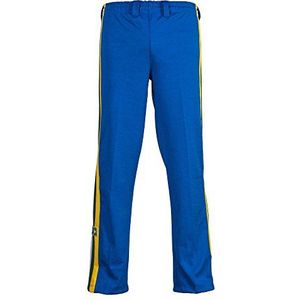 Sportkleding Unisex Authentieke Braziliaanse Capoeira Martial Arts Volwassenen Duurzame broek Abadas (Blauw)