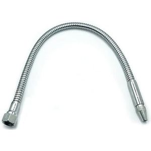 Metalen flexibele water-oliekoelbuis, Draaibank 1/2 1/4 3/8 inch water-oliekoelvloeistofleiding met ronde kopsproeier(800mm,1/4 INNER THREAD)