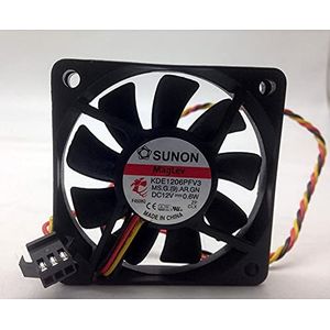 KDE1206PFV3 12V 0.6W 6010 6CM magnetic levitation ultra-quiet cooling fan
