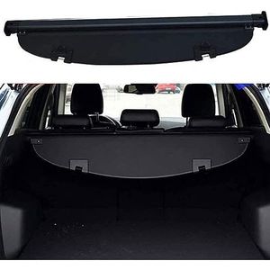 Intrekbare kofferbakafdekking voor Mazda CX5 CX-5 2012-2016, kofferbak hoedenplank Kofferbak hoedenplank Achterpaneel rolgordijn Accessoires
