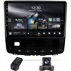 Autoradio 2 Din Bluetooth met Carplay en Android Auto,geldt voor GREAT WALL Hover Haval H9 2014-2020 10 inch met touchscreen stereo auto ondersteunt stuurbediening Achteruitrijcamera(NF-7)