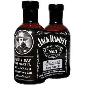 Jack Daniels Original Barbecue Saus 553g (Pack van 2)