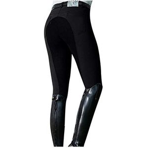 Sanahy Vrouwen Paardrijden Broek Rijbroek Oefening Hoge Taille Sport Rijden Paardensport Broek Paardensport Actieve Schooling Panty, Zwart, S