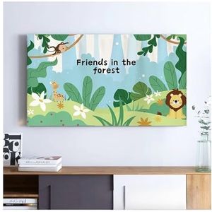 Buiten TV Hoes, TV-hoes Stofkap Monitor Stofkap Geschikt for 24""32""43""50""55""60""65""70""75"" Smart TV LCD TV Interieur(I,37 inch)