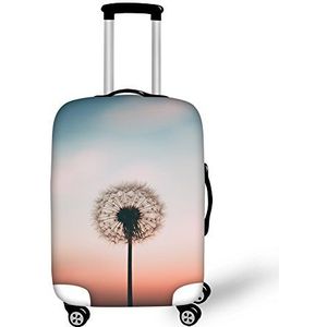 CHAQLIN Dandelion Bedrukte koffer Cover Bagage Protector Trolley Case voor meisjes Womens Travel Fit 18-28 Inch