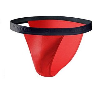 Sesto Senso - Slip - Rood - 1-2-delige set van 4 - Katoen - Herenondergoed