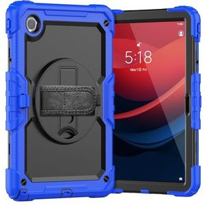 Tablet PC-hoes Compatibel met Lenovo Tab M11 TB330FU/TB331FC hoes met schermbeschermer, schokbestendige, robuuste hoes 360° draaibare handriem/standaard Compatibel met Lenovo Tab M11 11 inch (2024) Be