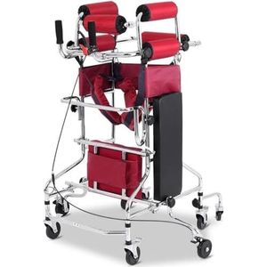 8-wielige rollator, hulpmiddel voor revalidatie bij het lopen, rollators, anti-achterwaartse kantelbeveiliging, hulpmiddel voor ouderen, beroerte, hemiplegie, rollatorrobot