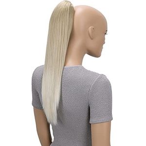 CAISHA 50cm Haarstukje Vlecht Paardenstaart Haarextensies Glad Blond Mix H55
