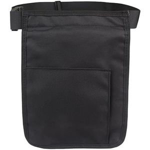 Kapsalon Schoudertas, riemtas voor gereedschap, pincet, waterdicht, voor handmatige reparatie, nylon, kit, schaar, opbergtassen voor buiten (zwart)