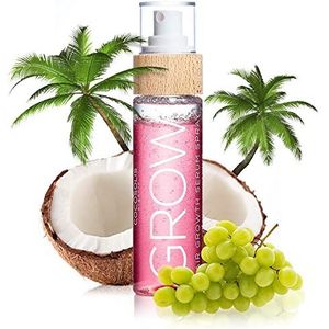 COCOSOLIS Grow Hair Growth Serum Spray - Haarolie voor dik, sterk en glanzend haar - Haarbehandeling Haarserum voor alle haartypes - Haargroeiserum met licht en fruitig aroma (110 ml)